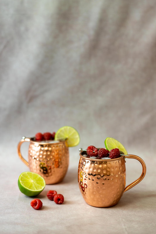 Raspberry Bourbon Mule | Das perfekte Sommergetränk